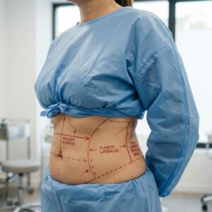 Número-de-zonas-a-tratar en liposuccion