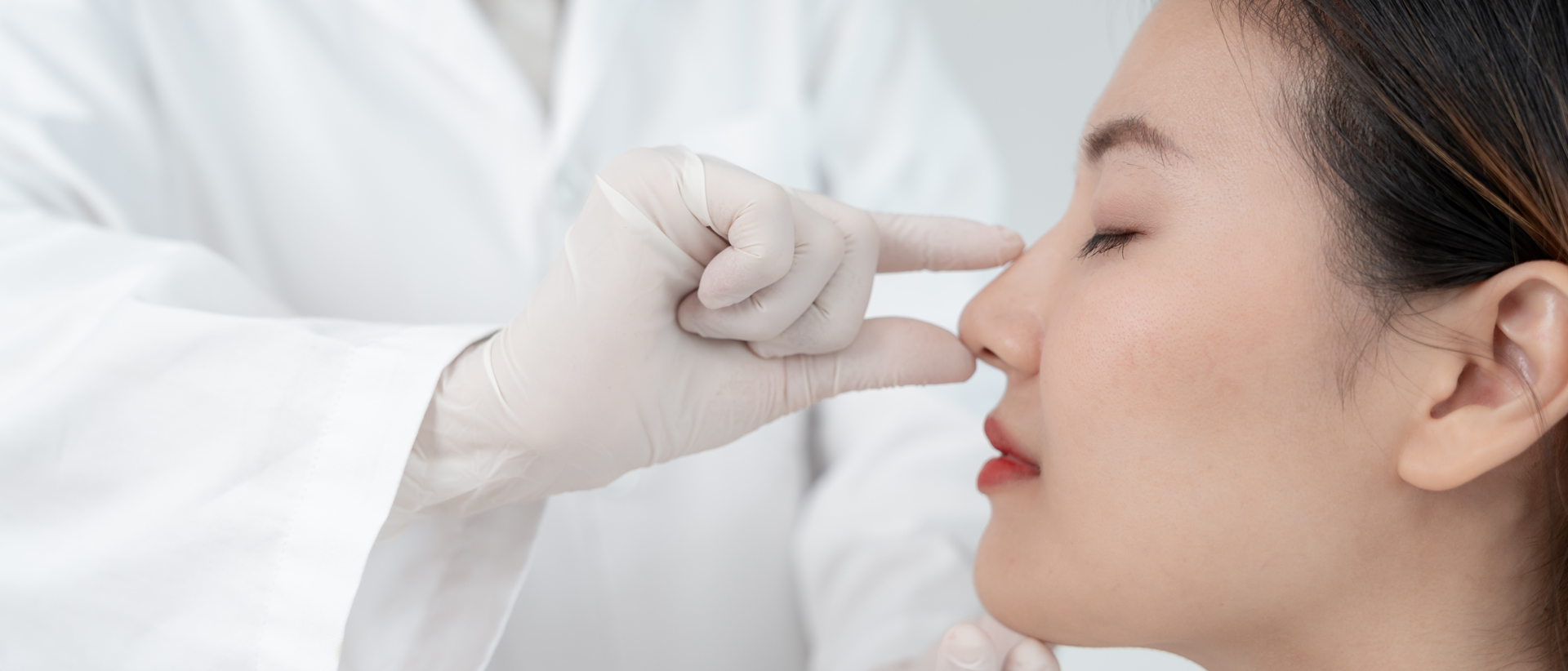 Recuperación tras una rinoplastia